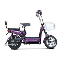 小刀电动车 TDT 1514Z 悦翔琉璃紫 都市出行的时尚之选